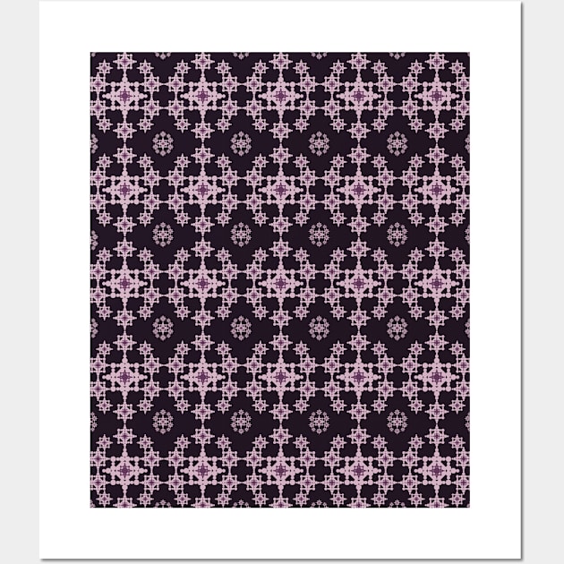 Seamless floral pattern Wall Art by Ezzkouch